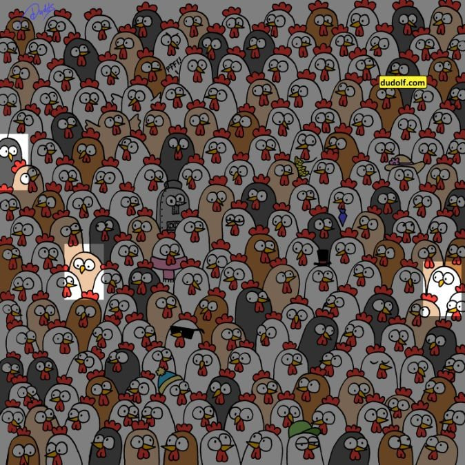 Πού είναι κρυμμένες οι τρεις κουκουβάγιες: μόνο το 1% των ανθρώπων θα λύσει το παζλ σε 10 δευτερόλεπτα