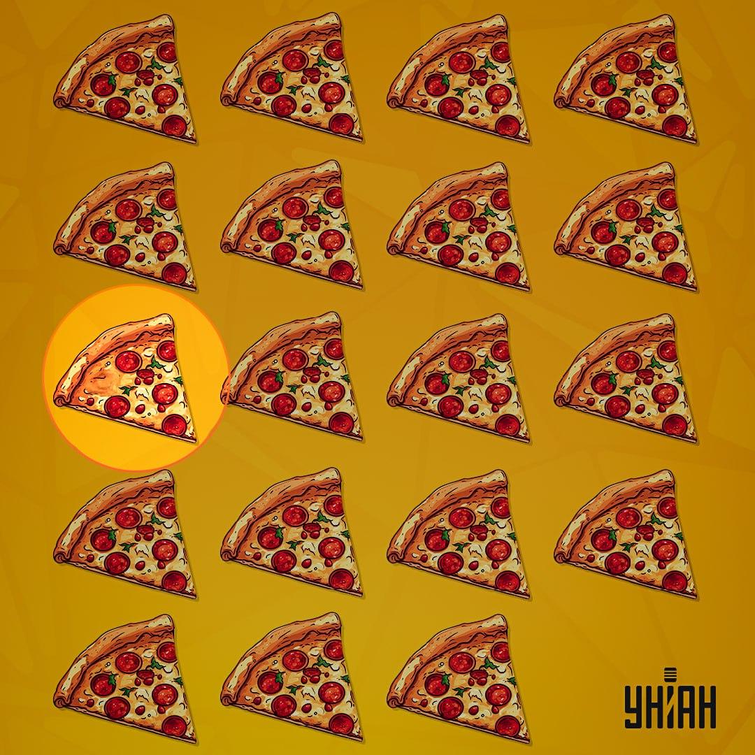 Η δεξιά πίτσα είναι κρυμμένη στα αριστερά / Κολάζ Moje