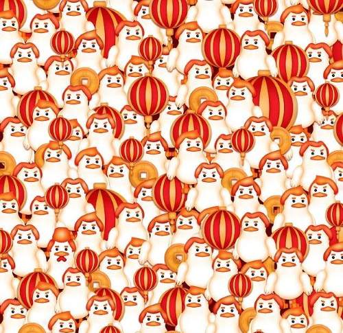 Ένας γρίφος για πραγματικούς ντετέκτιβ: πρέπει να βρείτε τον κόκορα της εικόνας μέσα σε 5 δευτερόλεπτα.