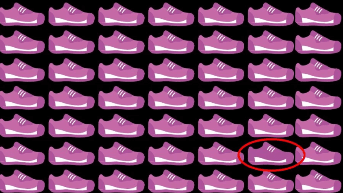 Στην εικόνα πρέπει να βρείτε ένα μοναδικό παπούτσι / φωτογραφία fresherslive.com