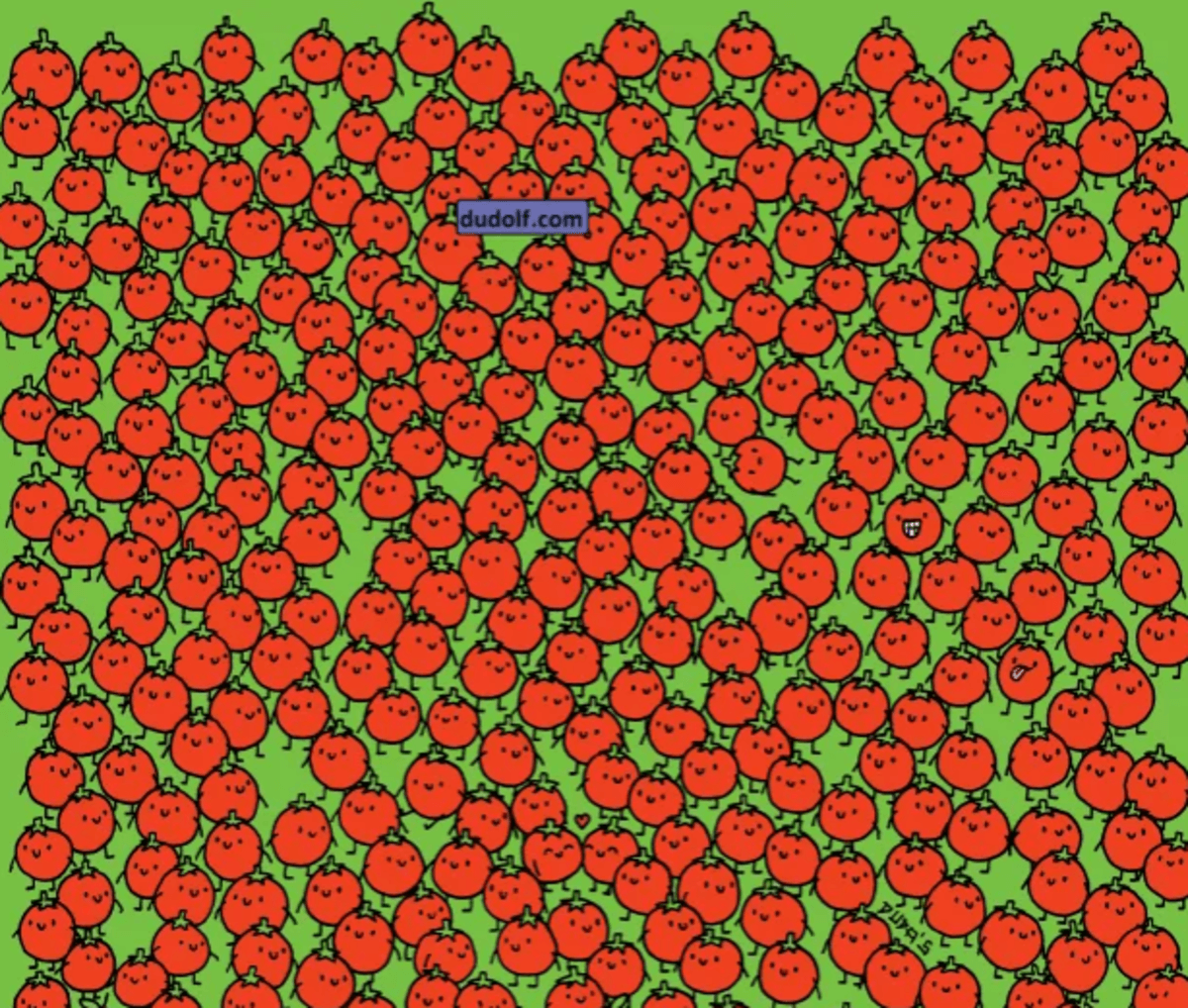 Προσπαθήστε να βρείτε τα μήλα όσο το δυνατόν γρηγορότερα / photo thedudolf.blogspot.com