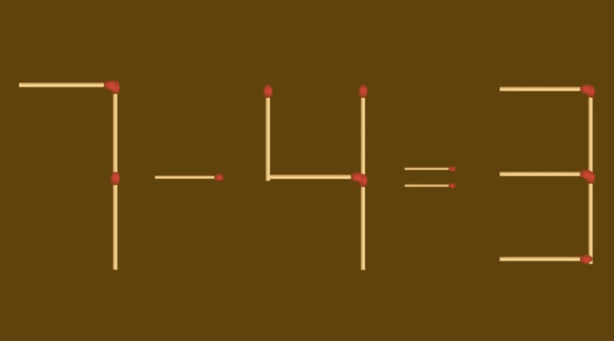 Αν αναδιατάξετε σωστά μερικά σπίρτα, μπορείτε να λύσετε τον γρίφο / εικόνα από fresherslive.com