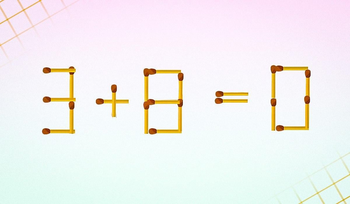 Πρέπει να αφαιρέσετε 2 αντιστοιχίες για να είναι σωστή η ισότητα: ένα τεστ IQ